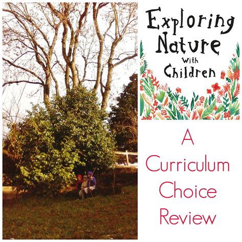Exploring Nature With Children The Curriculum Choice
