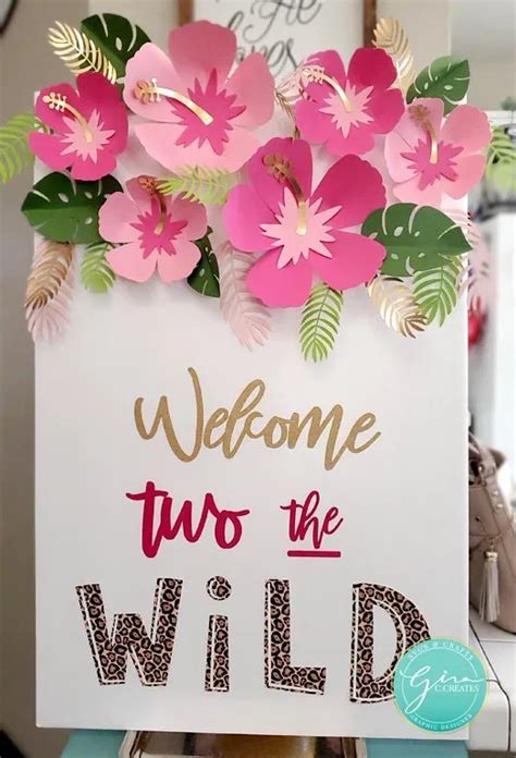 two wild birthday party free svg and printable in 2020 wild birthday party 2nd birthday