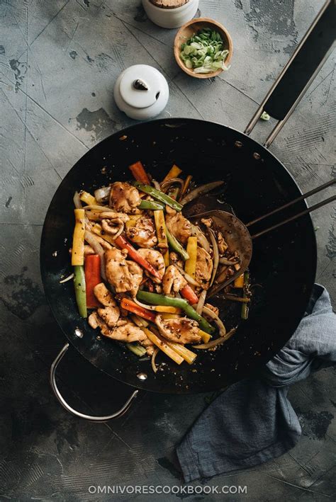 Step 4 add about a centimetre of oil to the base of a wok or frying pan over high heat. Black Pepper Chicken - Real-deal Chinese restaurant-style ...