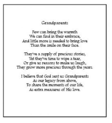 Pin by Laura Justice on Like the saying! | Grandparents day poem