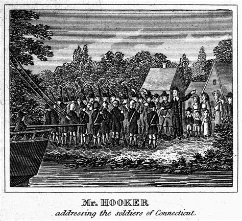 Connecticut Pequot War Ncolonial And Religious Leader Thomas Hooker