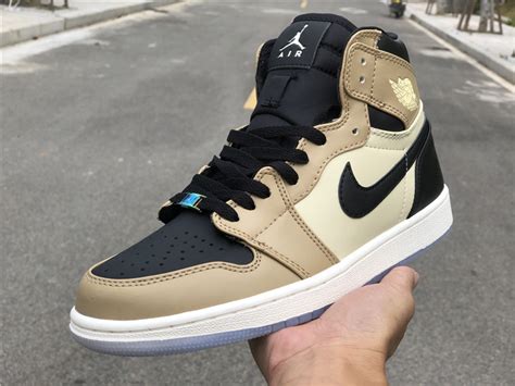 Completing the look are a tonal wings logo on the collar and a soft cream rubber midsole with a black traction outsole. 2019 Air Jordan 1 High Mushroom For Men and Women