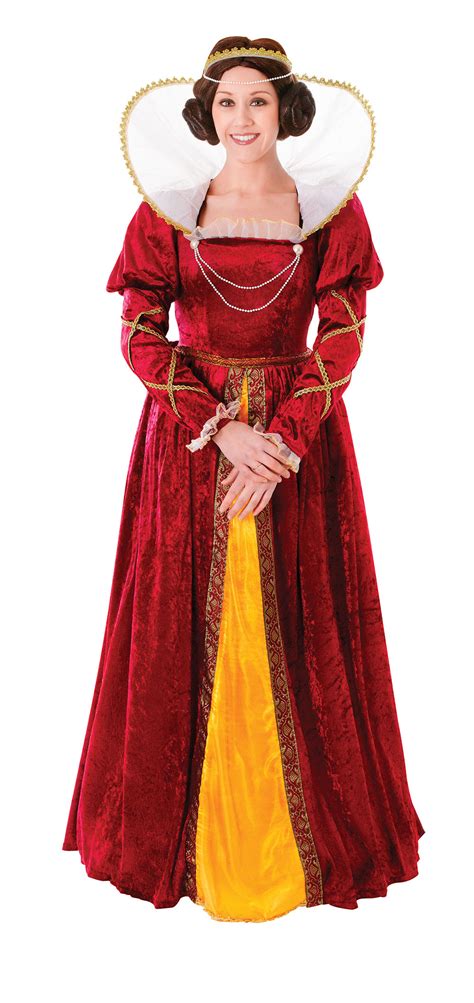 ladies queen elizabeth costume for royal great britain england fancy dress adult ebay