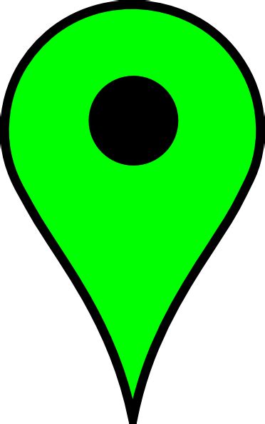 Map Pin Green Clip Art At Vector Clip Art Online Royalty
