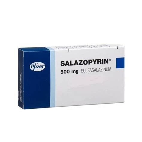 Salazopyrin Tablets Sulfasalazine 500mg 112s Dock Pharmacy