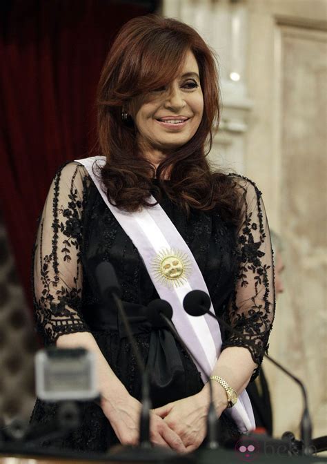 Cristina Kirchner Nombrada Presidenta De Argentina Cristina Fern Ndez