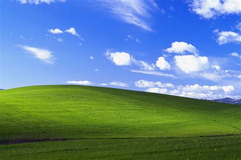 How The Rolling Hills Of Bliss Changed Desktop Backgrounds Forever