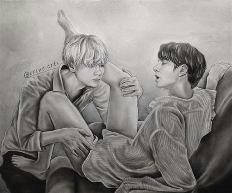 Bts Fanart Taekook See Thats What The App Is Perfect For Always