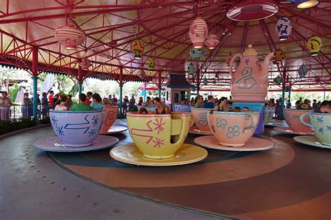 Tea Cups Ride Disneyland