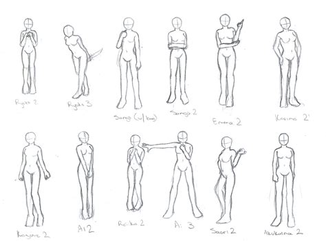 Character Poses Character Poses Anime Poses Reference Anime Poses