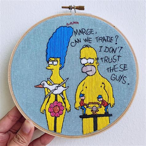 On Instagram Marge Can We Trade I Dont Trust These Guys Homer Simpson The Simpsons
