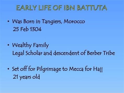 Ibn Battuta Presentation