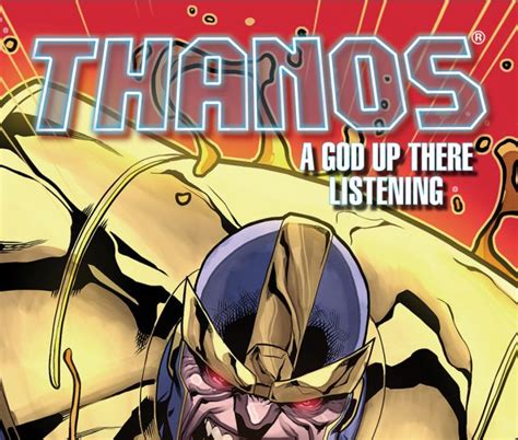 Thanos A God Up There Listening Infinite Comic 2014 4 Comic