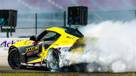 Watch The Toyota Gr Supra Drift Racing With The Pros