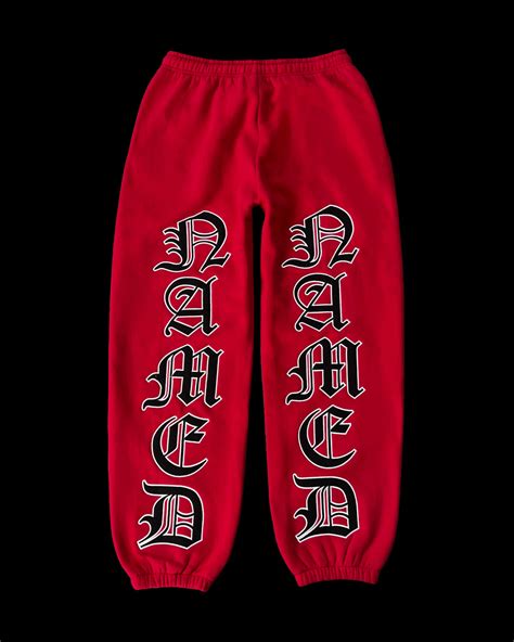 Mission Sweatpants Red Named Collective