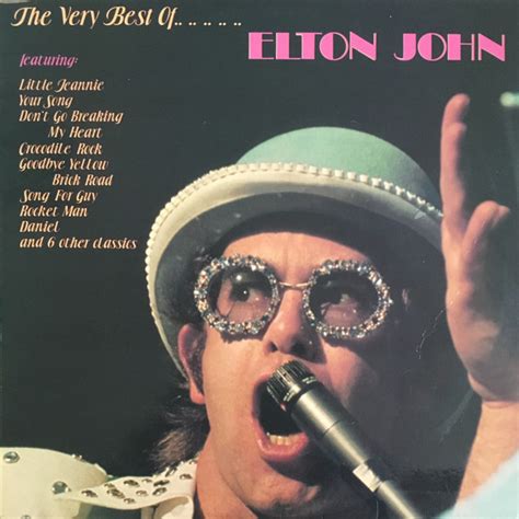 Elton John The Very Best Ofelton John 1980 Vinyl Discogs