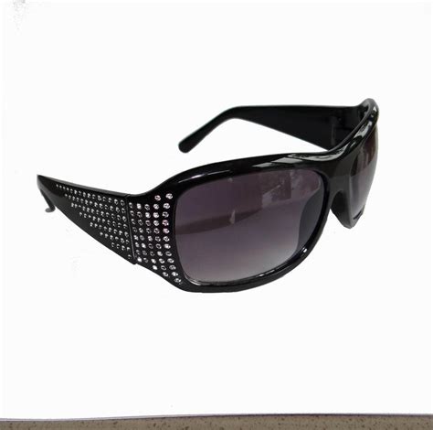 Buy Women S Oversize Rhinestone Sunglasses Black Item 9950 Cheap Handj Liquidators And