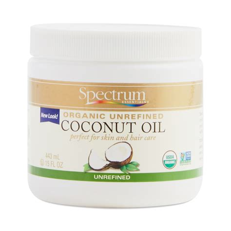 Organic Unrefined Coconut Oil By Spectrum Essentials Thrive Market