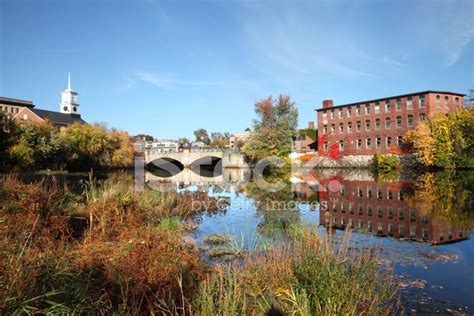 Nashua New Hampshire In Autumn Stock Photo Royalty Free Freeimages