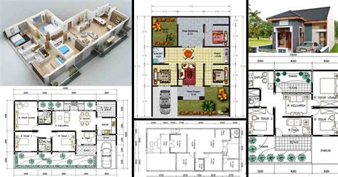 Sebab, gambaran keseluruhan rencana pembangunan cukup terjelaskan lewat peta di atas. Ini 16 Contoh Gambar Denah Rumah Minimalis Beserta ...