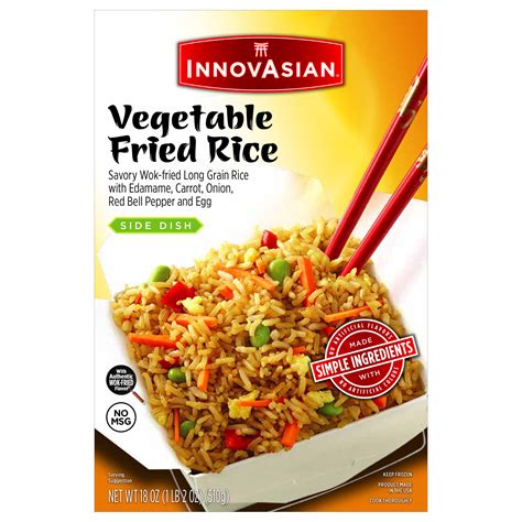 Innovasian Vegetable Fried Rice Side Dish 18 Oz Frozen Crowdedline