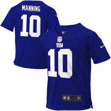Nike Eli Manning New York Giants Infant Royal Blue Team Color Game Jersey
