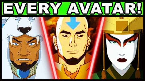 All 9 Known Avatars And Their Powers Explained The Last Airbender