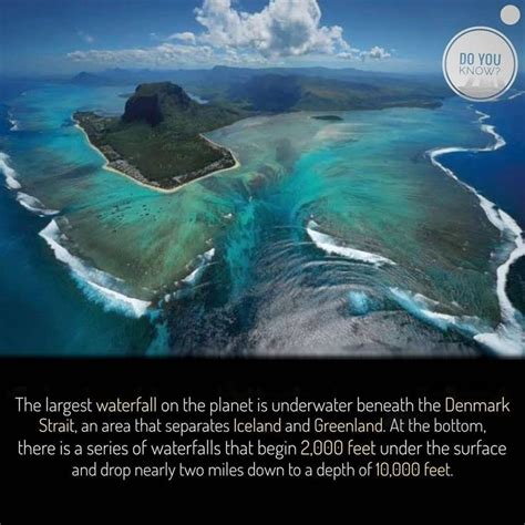 Do You Know On Instagram The Worlds Largest Waterfall Is Underwater