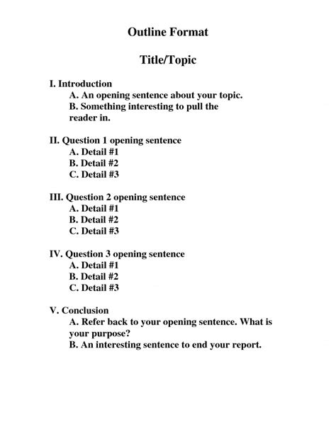 025 Apa Outline Template For Research Paper Style 6thon Sample How To