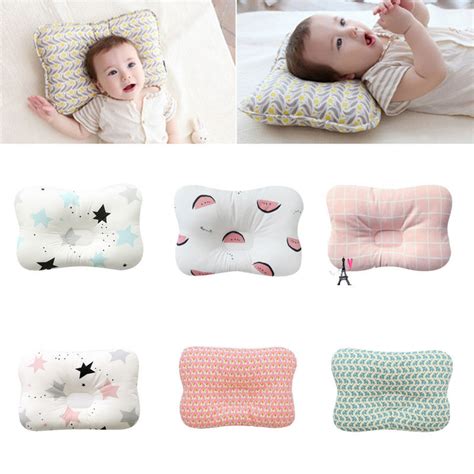 Infant Newborn Baby Pillow Cushion Baby Pillows Prevent Flat Head Sleep