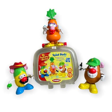 Hasbro Toys 202 Playskool Mr Potato Head Spud Buds Set With Case