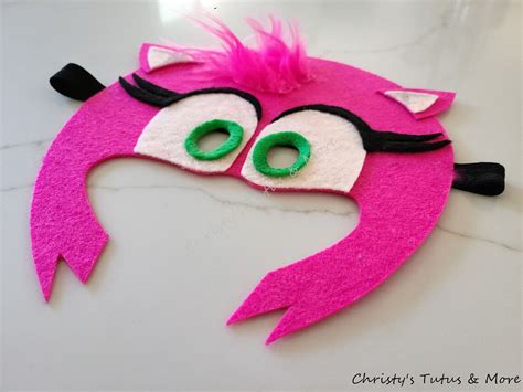 Amy Rose Maskhedgehog Facegirl Hedgehog Costumepink Etsy Canada