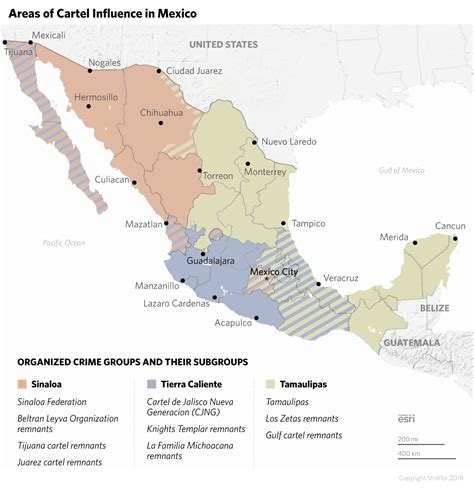 Tracking Mexicos Cartels In 2019