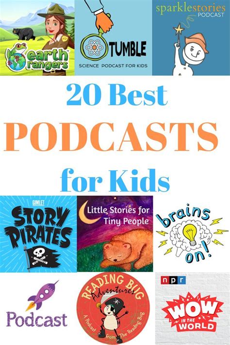 The Best Podcasts For Kids Kids Adventure Stories For Kids Kids