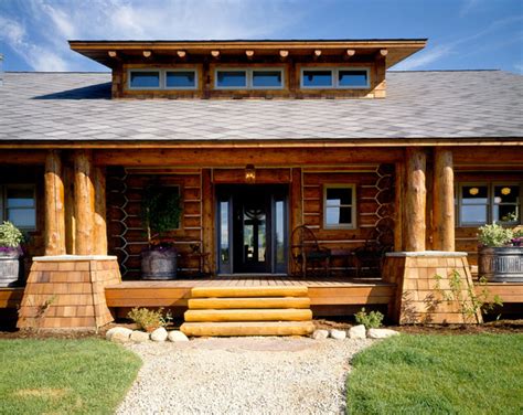 Cabin Chic Rustic Exterior Denver By Rocky