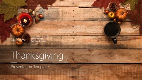 Happy Thanksgiving Presentation Free Powerpoint Template