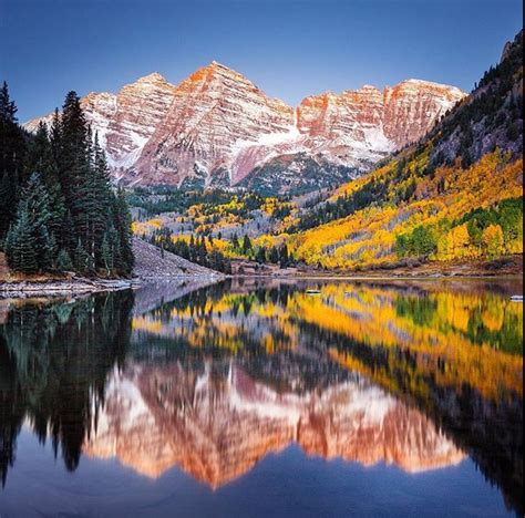 Maroon Bells Light And Shadow Amazing Nature Wilderness The Good