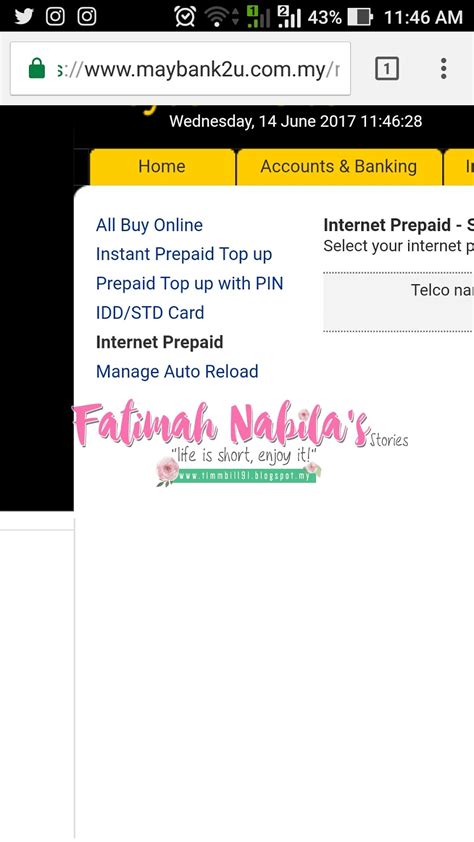 Cara topup njoi online guna cimb clicks. Bagaimana Cara Mudah Topup Prepaid Astro Njoi? | fatimahnabila