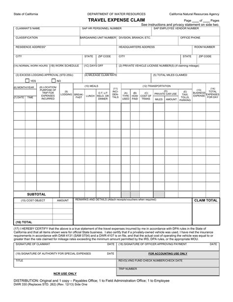 Form Dwr 330 ≡ Fill Out Printable Pdf Forms Online