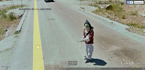 Si vous adorez l'exploration, google earth vous emène où vous voulez. Another Scary Mexican! | Google Street View World | Funny ...