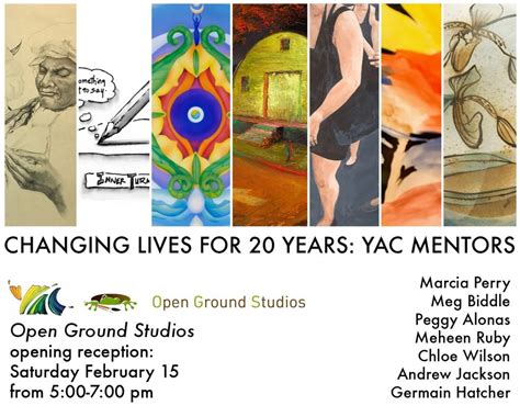 Changing Lives For 20 Years Yac Mentors At Open Ground Studios