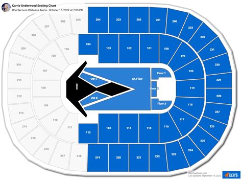 Bon Secours Wellness Arena Concert Seating Chart