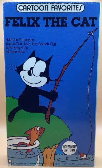 Felix The Cat Cartoon Favorites Vhs 1993 Release Buy 2 Get 1 Free