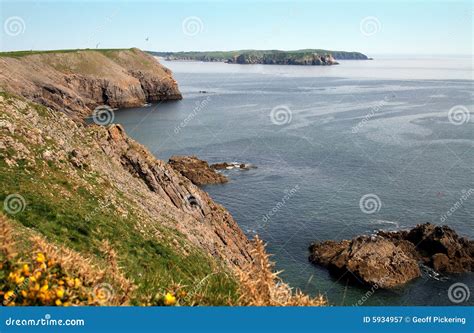 South Wales Coast Stock Image Image Of Rock Scenery 5934957