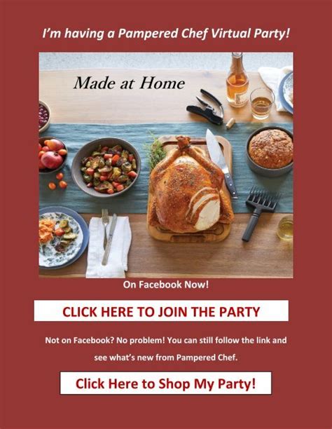 Pampered Chef Digital Catalog And Ordering Link November