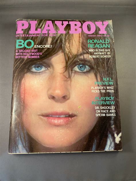 Mavin Playboy Magazine August Playmate Victoria Cooke Bo Derek