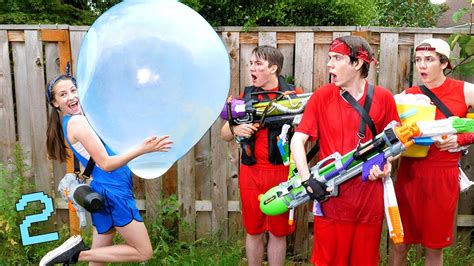 If Water Fights Were Like Video Games Youtube