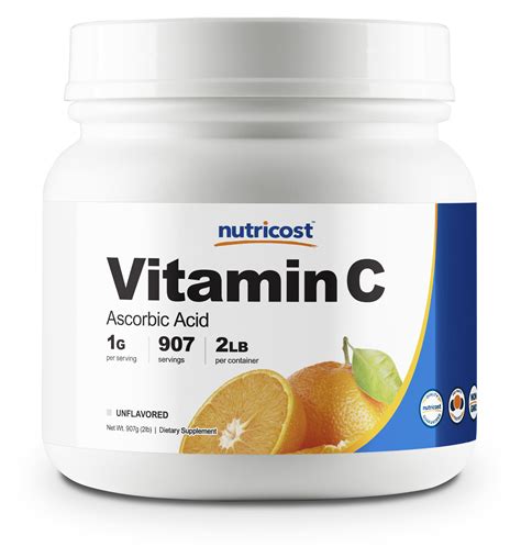 Find vitamin c supplements in various concentrations and blends from brands like rainbow light and natures way alive. Nutricost Vitamin C (Ascorbic Acid) Powder 2 LBS - Walmart ...