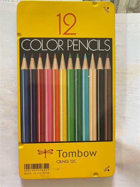 Tombow Color Pencil Hobbies Toys Stationary Craft Stationery Babe Supplies On Carousell