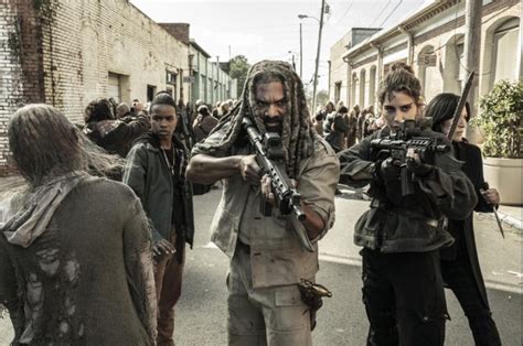 Khary Payton Might Be A Blubbering Mess After Sundays Walking Dead Finale